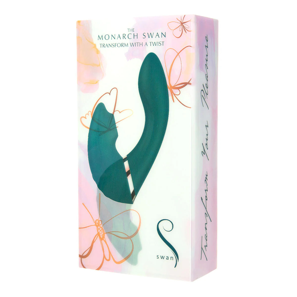 Swan The Monarch Swan Rechargeable Silicone Transform Vibrator