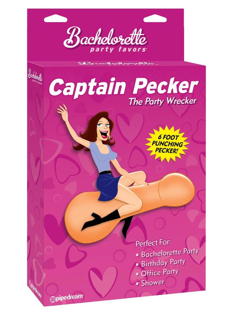 Captain Pecker The Inflatable Party Pecker