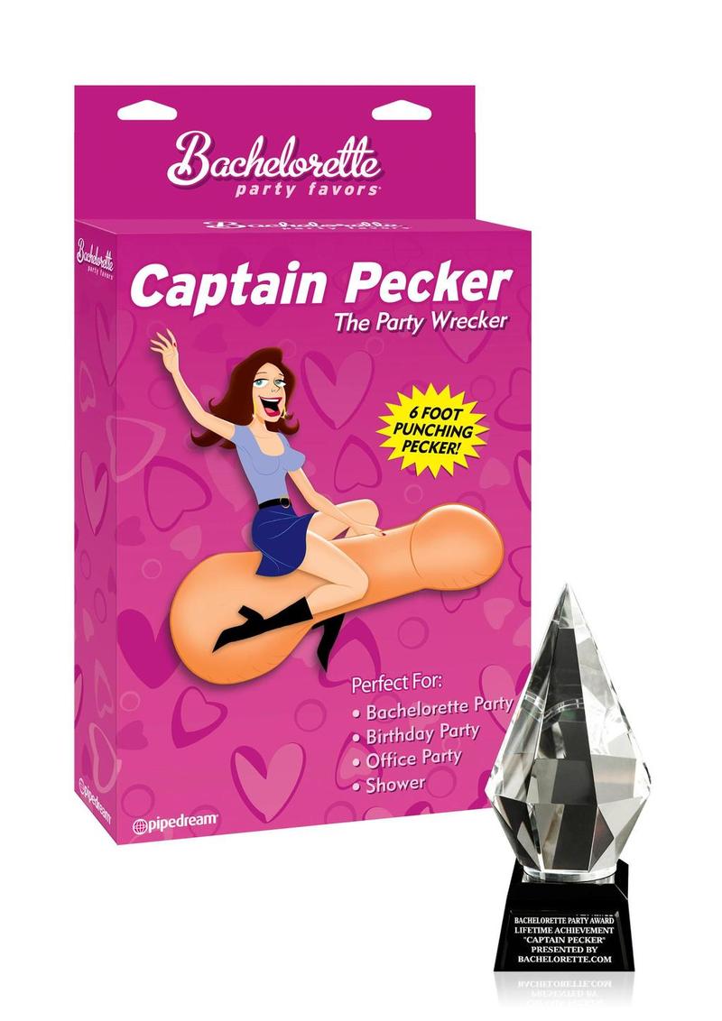 Captain Pecker The Inflatable Party Pecker