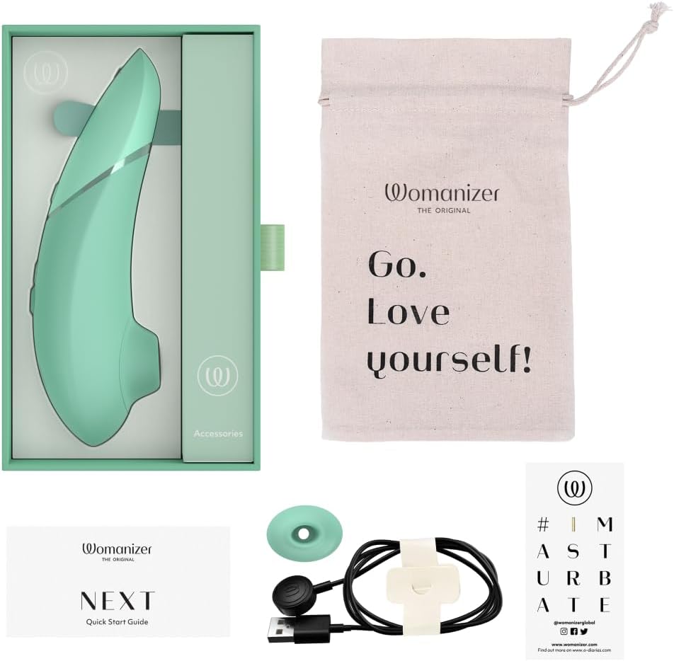 Womanizer Next 3D Climax Control Pleasure Air - Sage