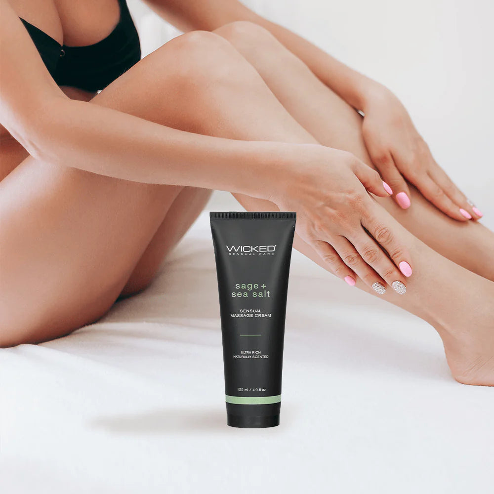 Sensual Massage Cream - Sage & Sea Salt