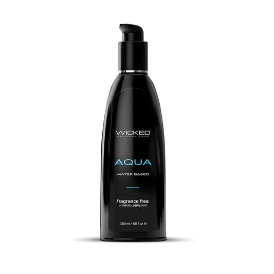 Wicked Aqua Water Based Lubricant Fragrance Free