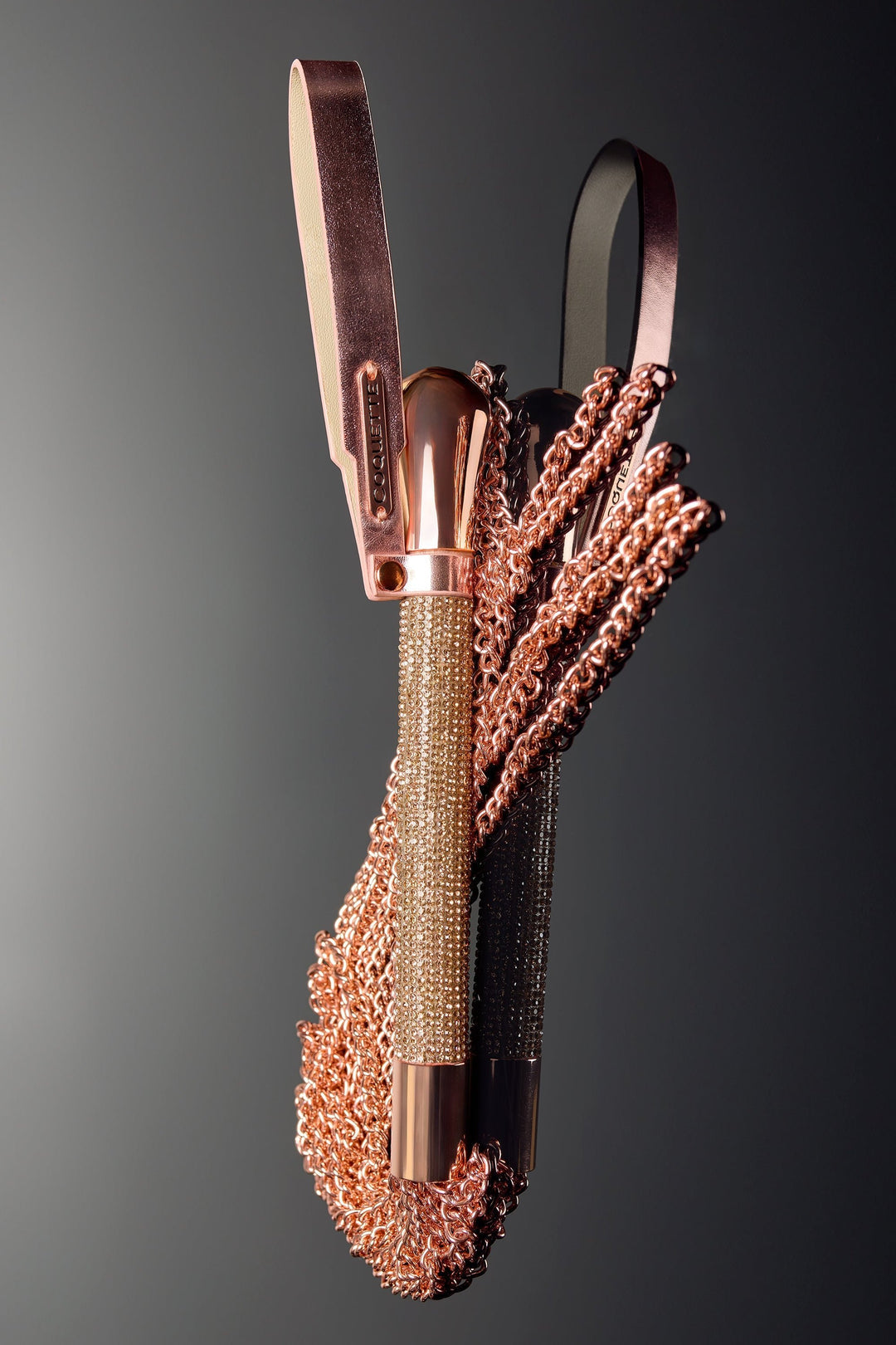 Rhinestone and Chain Whip