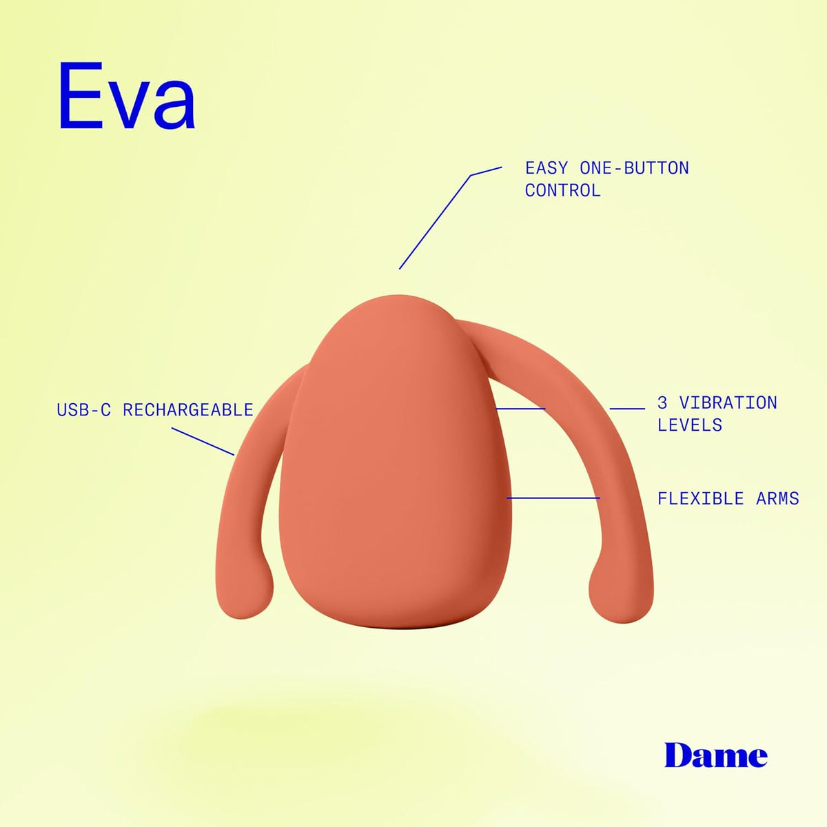 Dame Eva Wearable Couples Vibrator
