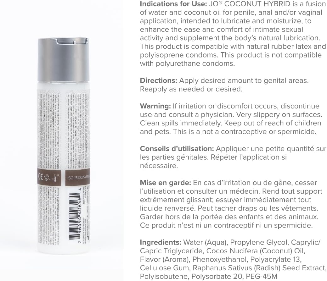 JO Coconut Hybrid Lubricant