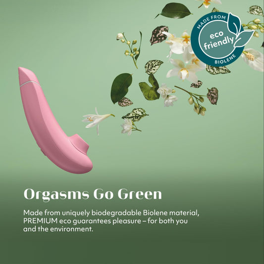Womanizer Premium Eco Biodegradable Rechargeable Clitoral Stimulator