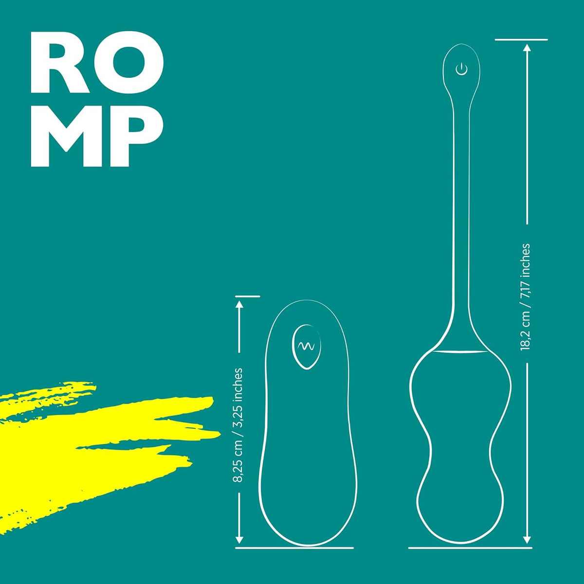 ROMP Cello G-Spot Egg Vibrator