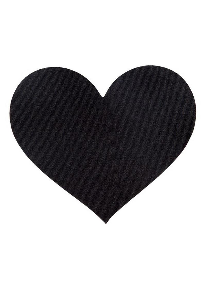 Classic Black Hearts Pasties