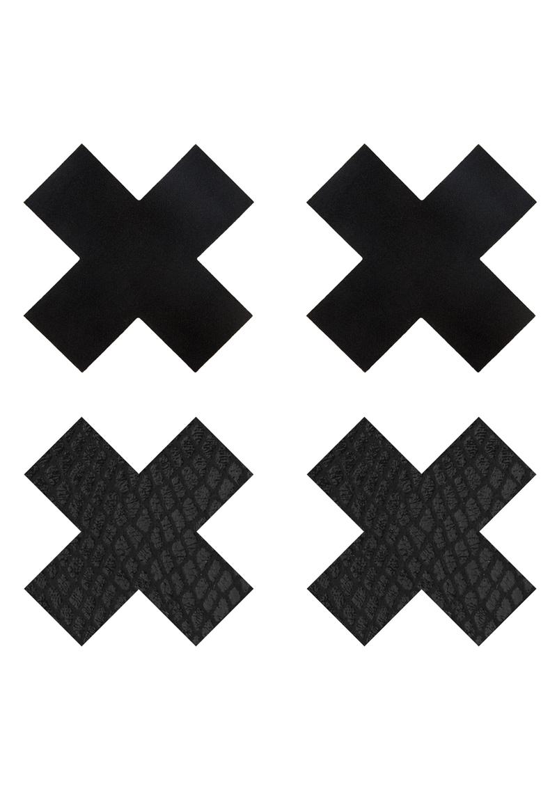 Classic Black X Pasties