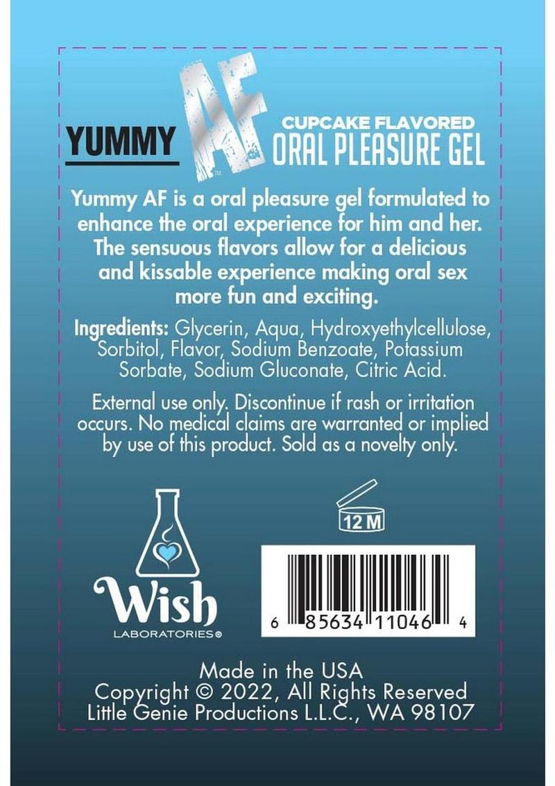 Yummy AF Oral Pleasure Gel