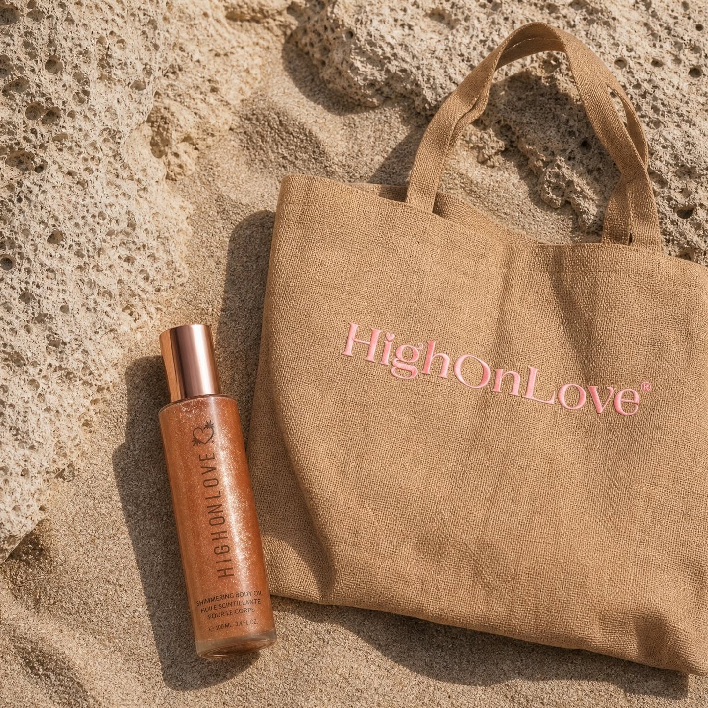 HighOnLove Shimmering Body Oil