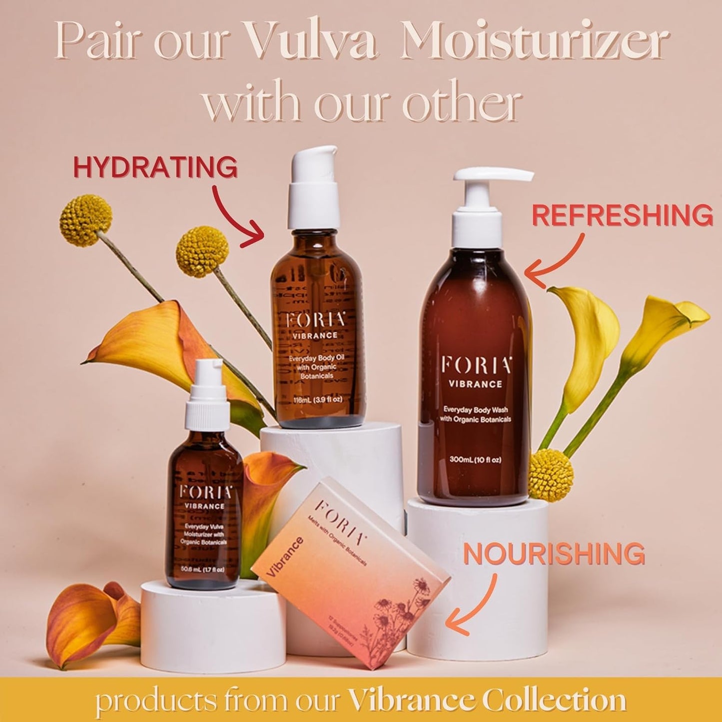 Foria Everyday Hydrating Vulva Moisturizer with Organic Botanicals