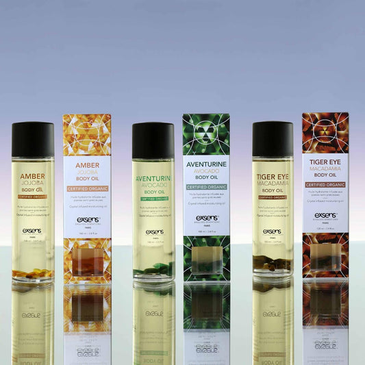 Organic Crystal Body & Massage Oil
