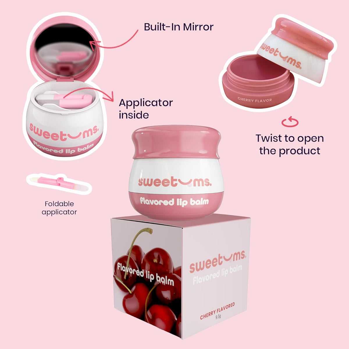 Sweetums Flavored Lip Balm
