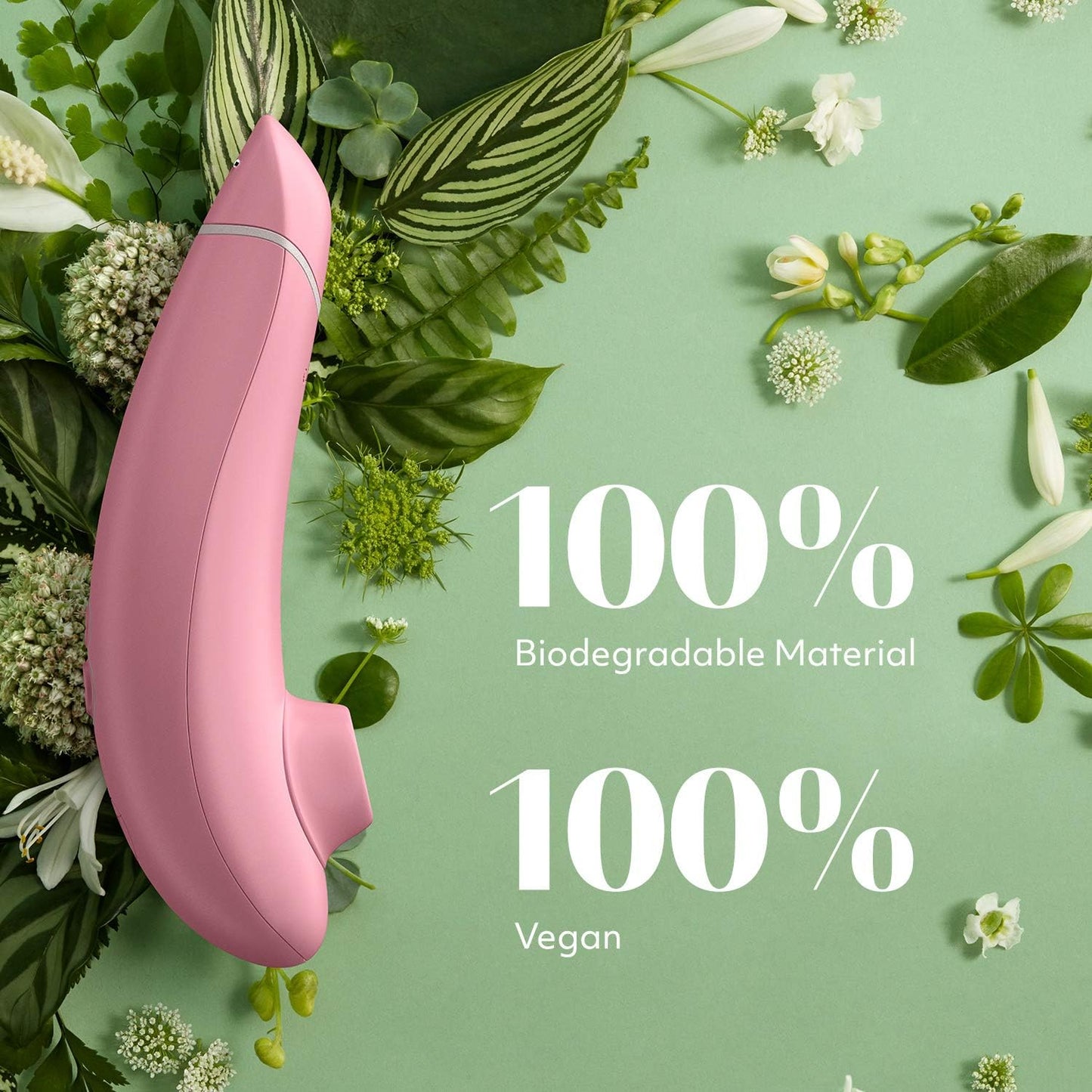 Womanizer Premium Eco Biodegradable Rechargeable Clitoral Stimulator