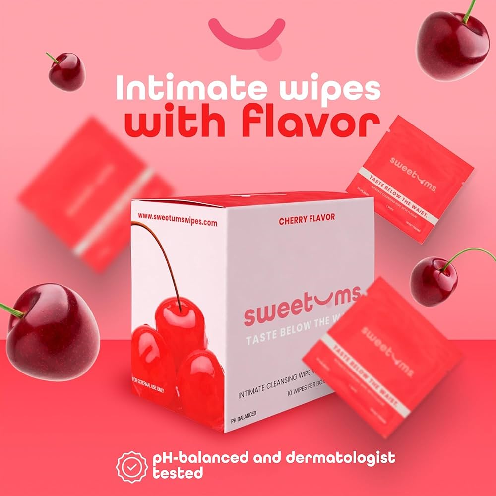 Sweetums Flavored Wipes