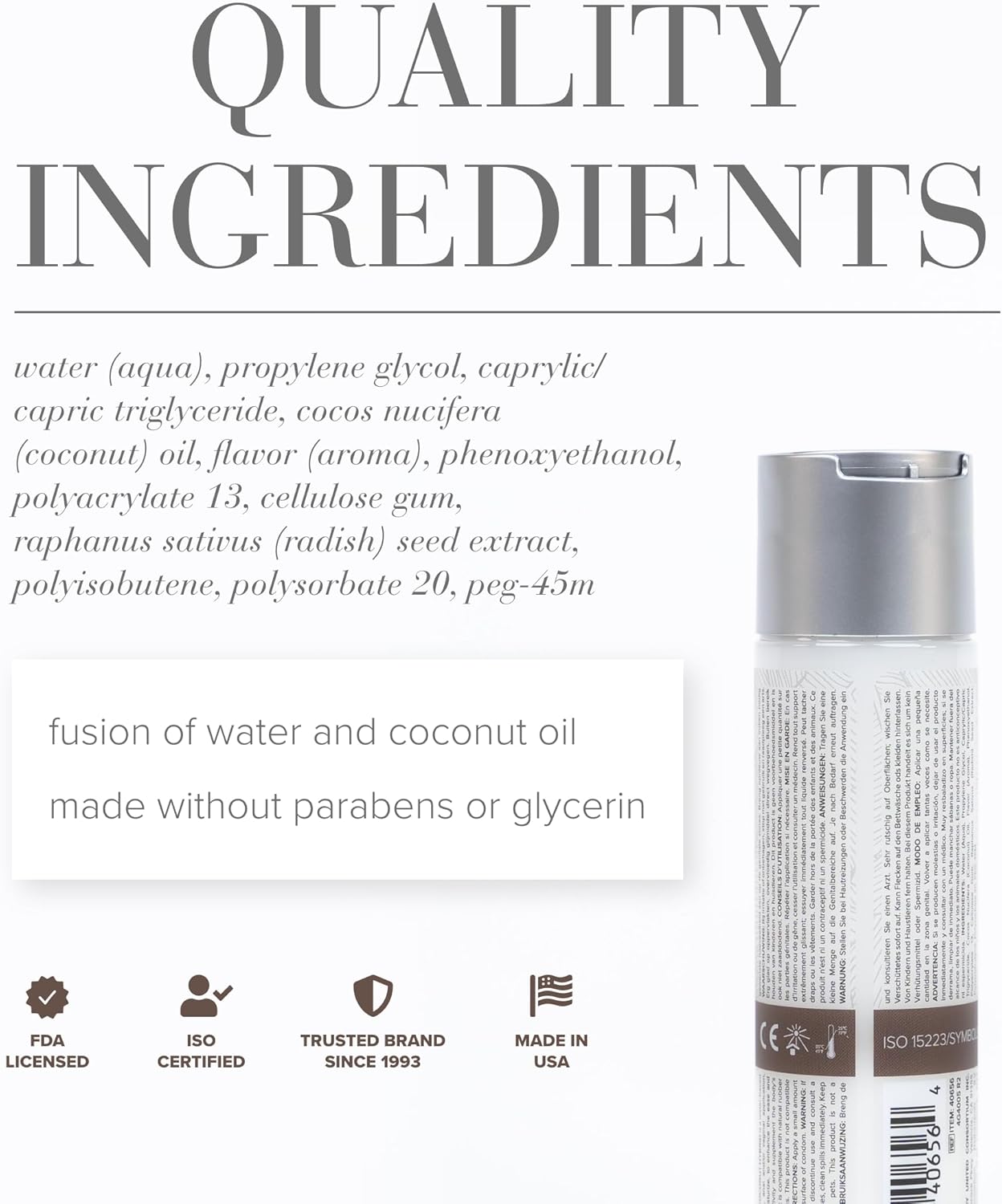 JO Coconut Hybrid Lubricant