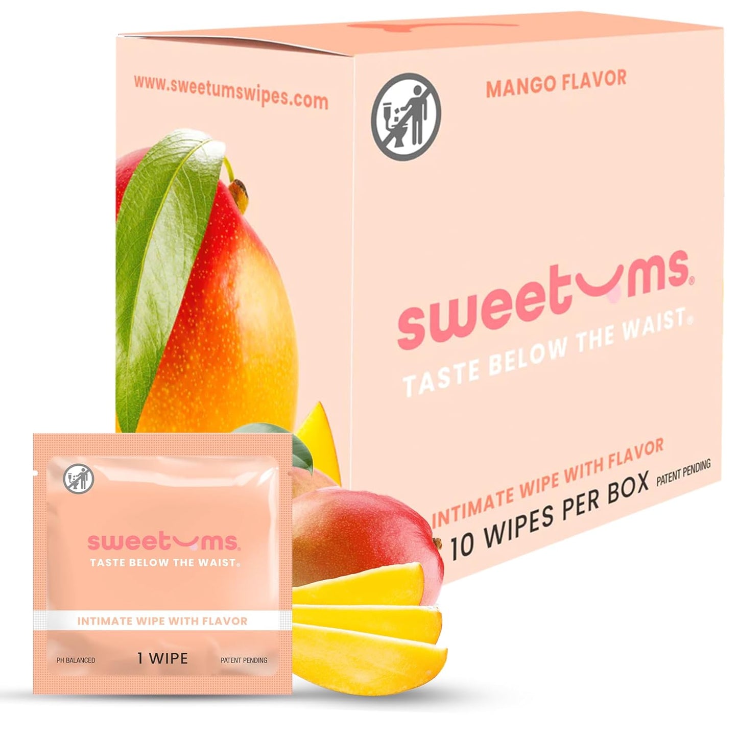 Sweetums Flavored Wipes
