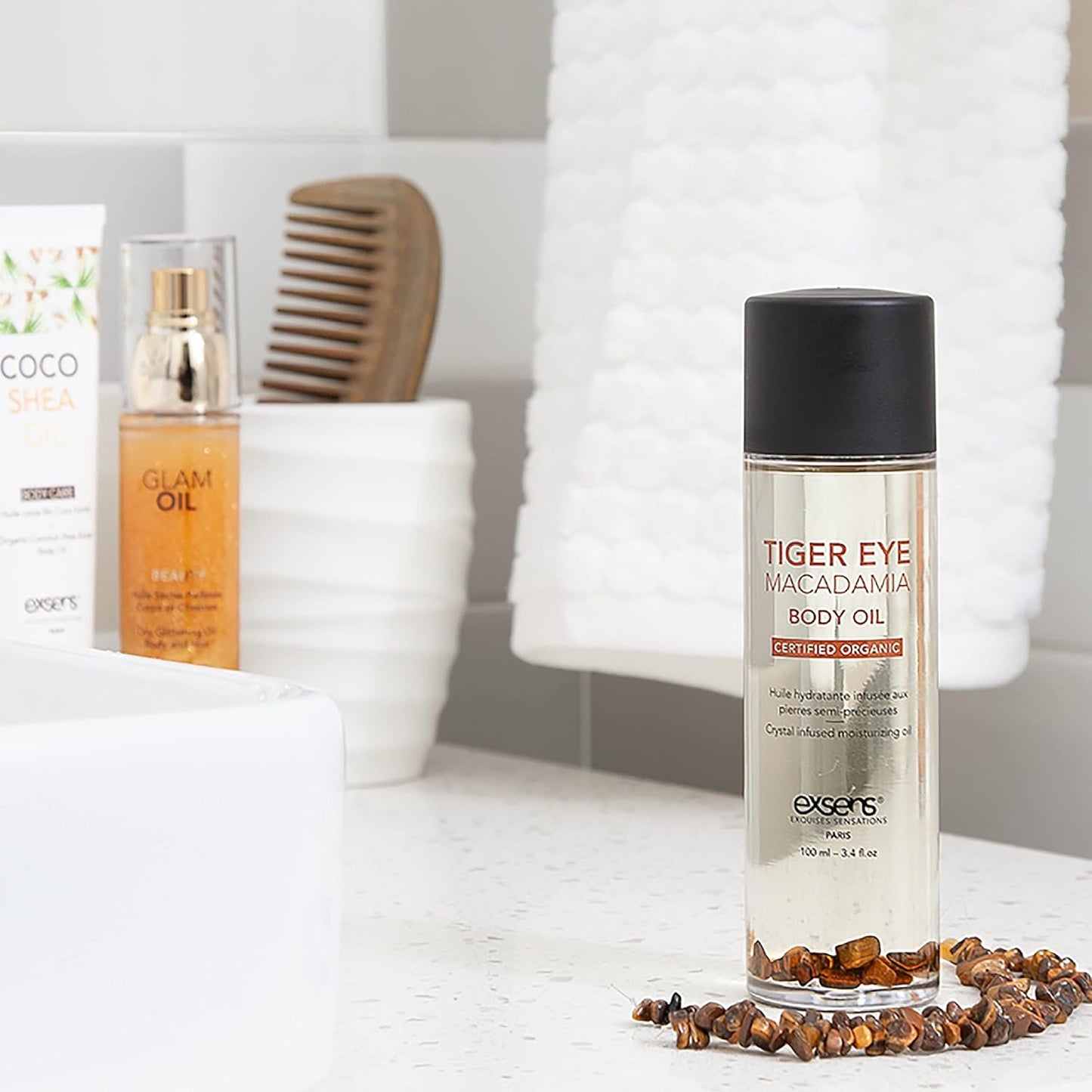 Organic Crystal Body & Massage Oil