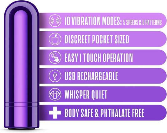 Kool Vibes Rechargeable Mini Bullet