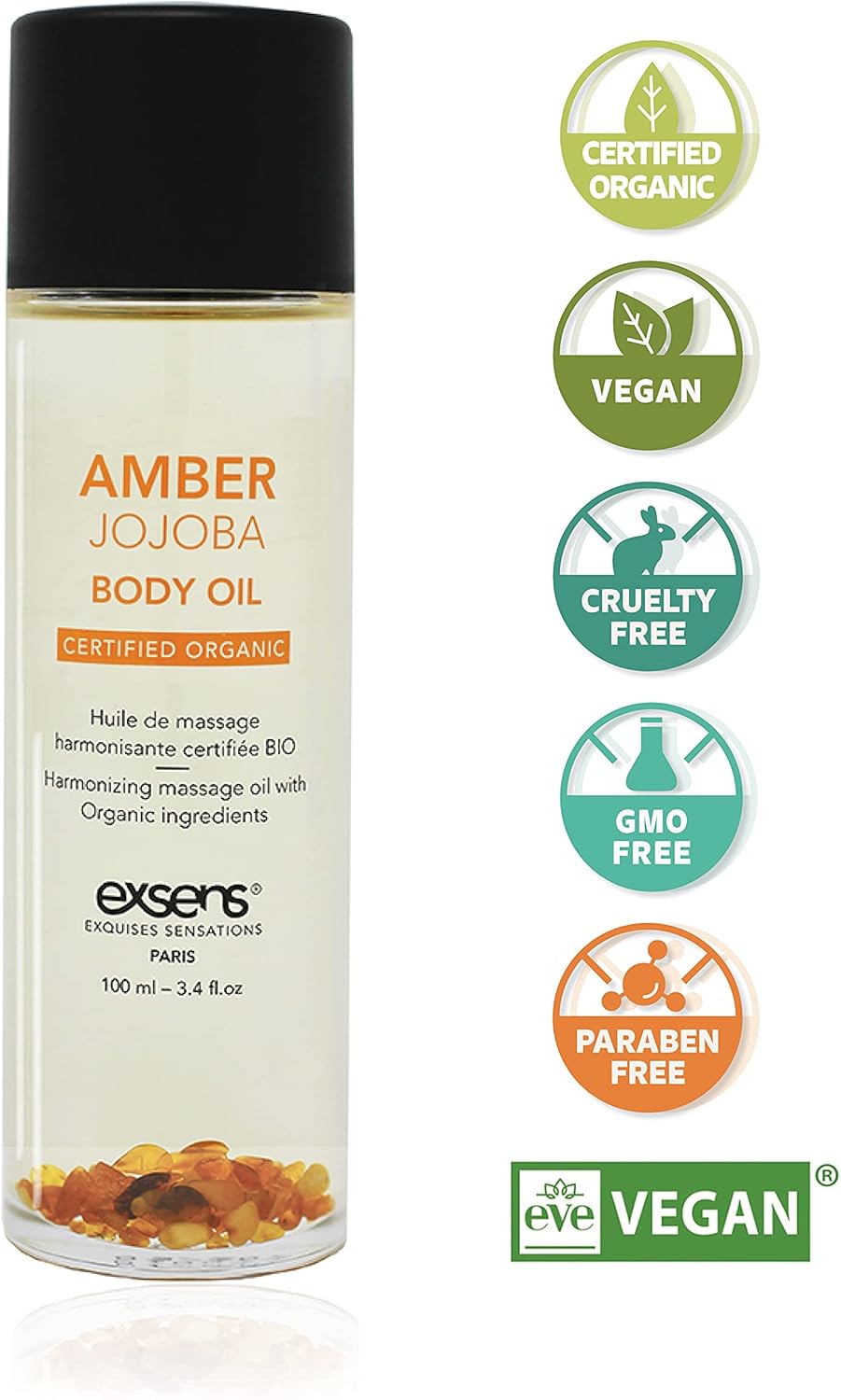 Organic Crystal Body & Massage Oil