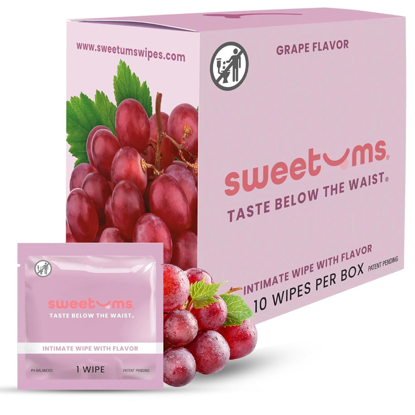 Sweetums Flavored Wipes