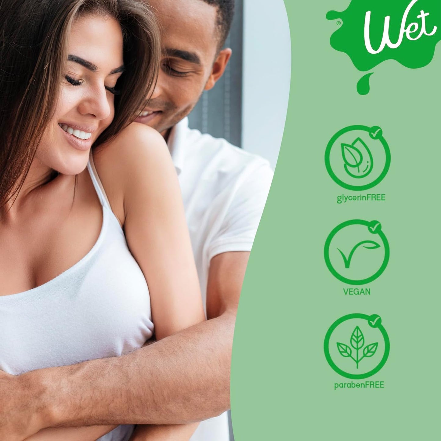 Wet 95% Organic Naturally Aloe Based Lubricant