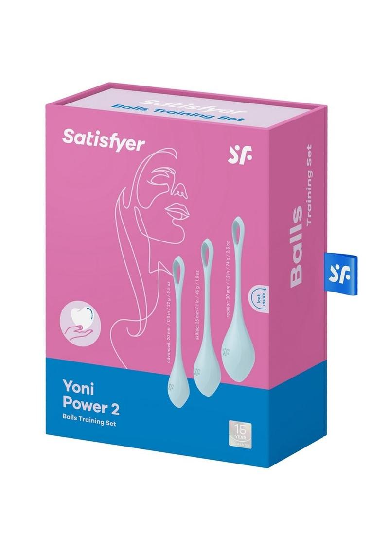 Satisfyer Yoni Power 2 Silicone Weighted Ben Wa Balls Set