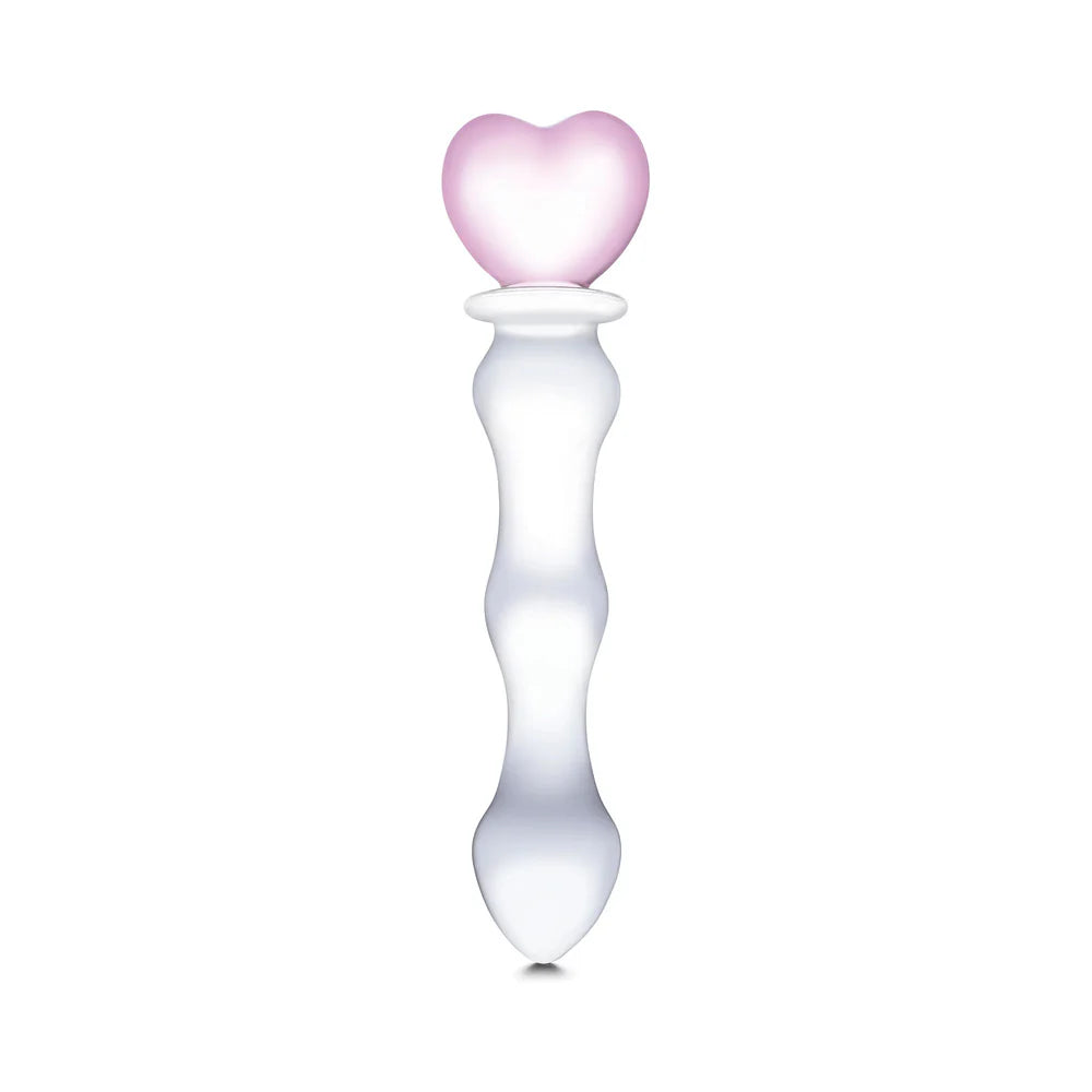 Glas 8" Sweetheart Glass Dildo