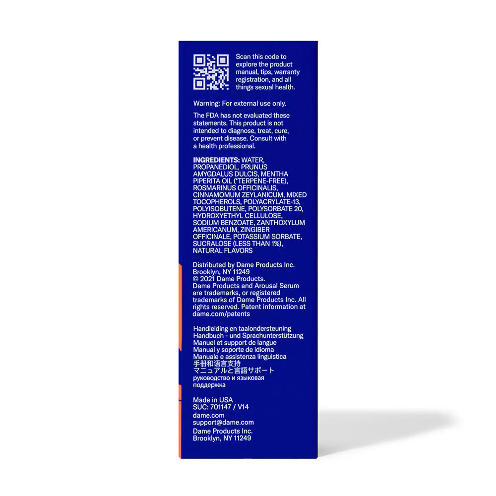 Dame Arousal Serum