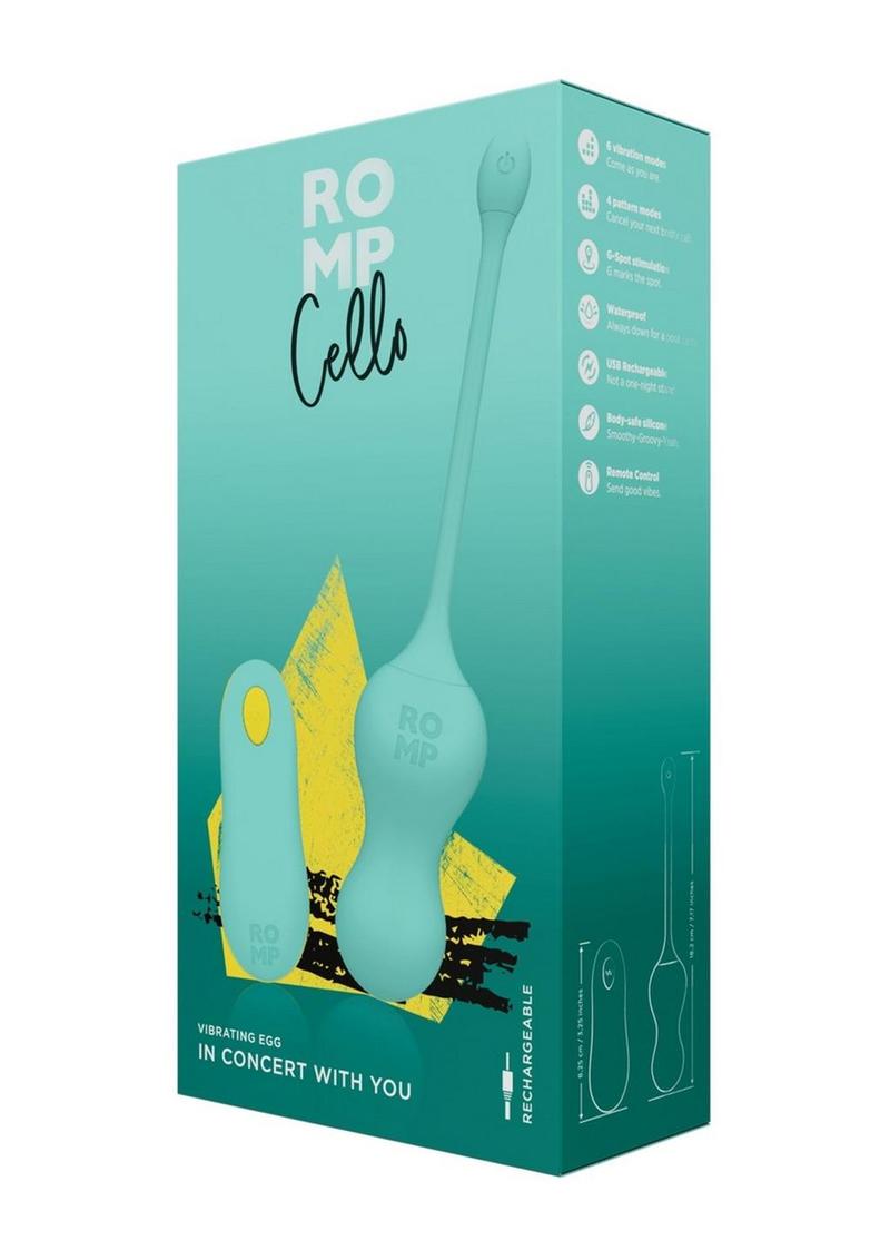 ROMP Cello G-Spot Egg Vibrator