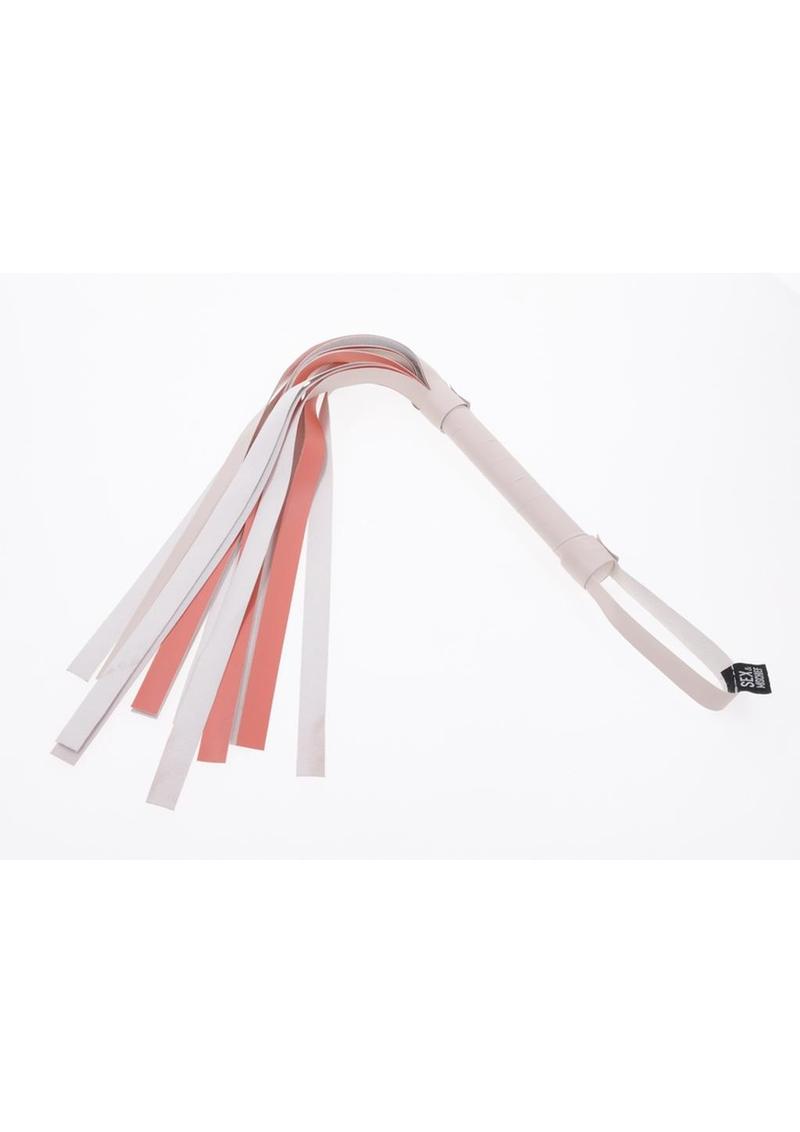 Sex & Mischief Peaches ‘n CreaMe Stripe Flogger