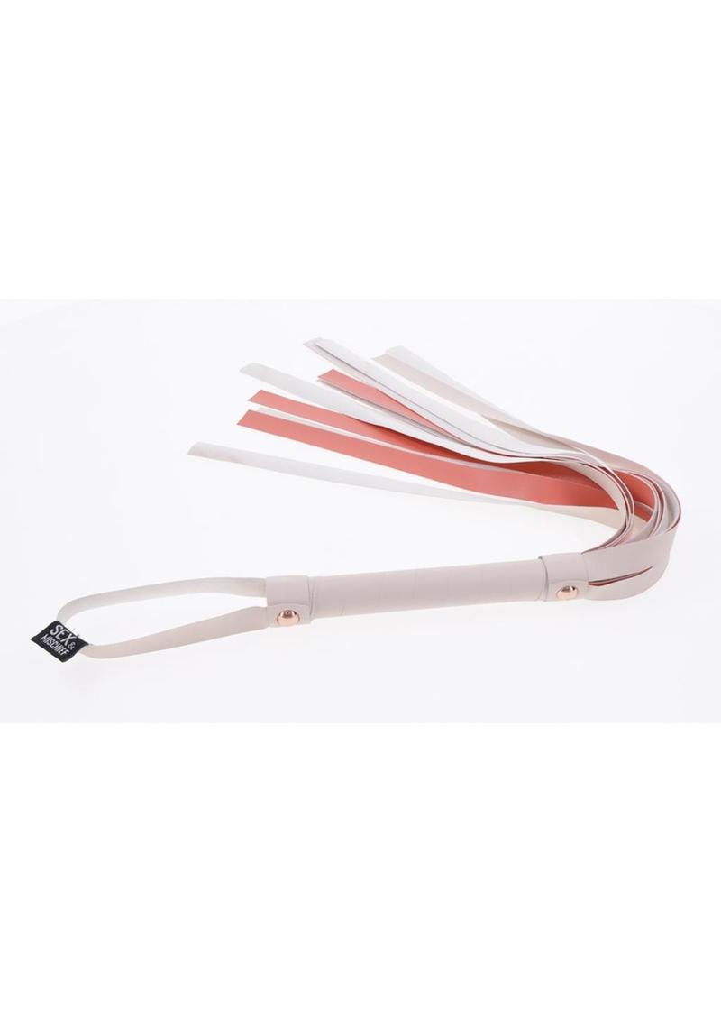 Sex & Mischief Peaches ‘n CreaMe Stripe Flogger