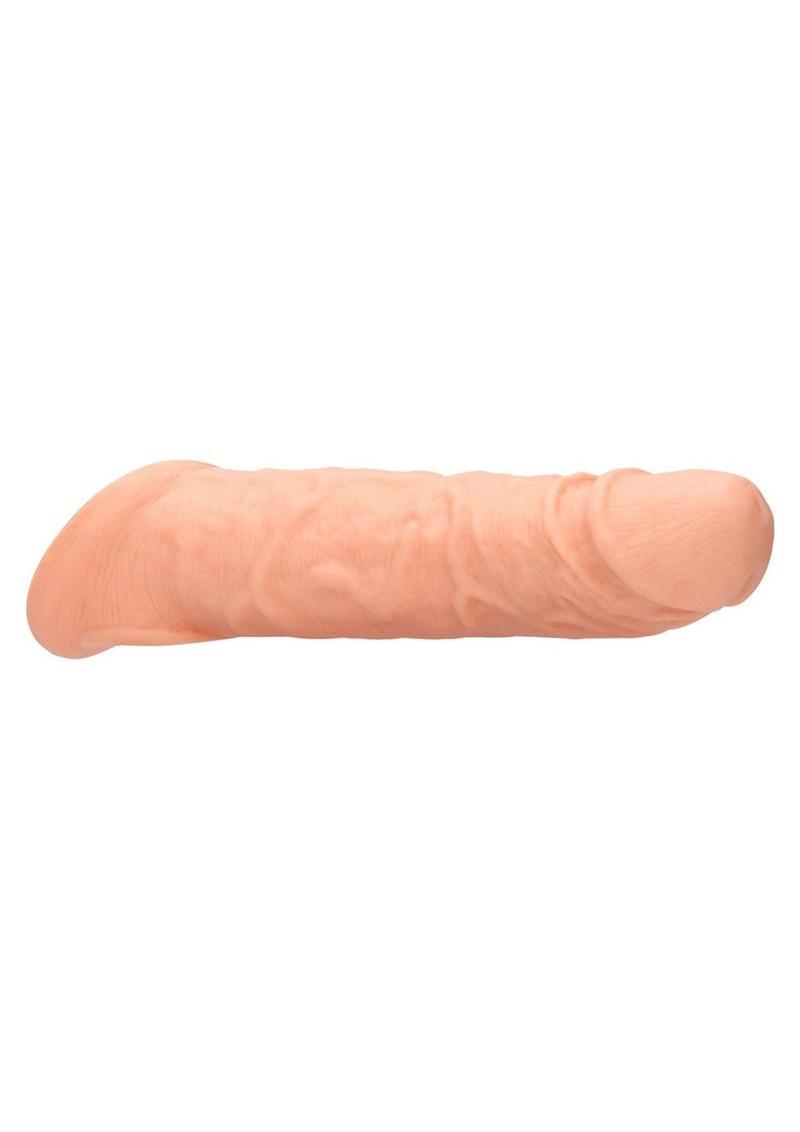 Realistic Penis Extender Sleeve 8"
