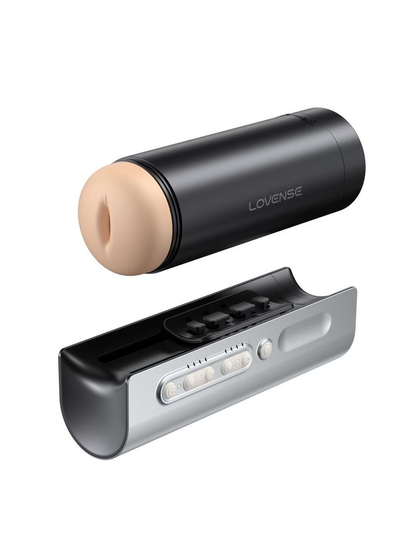 Lovense Solace Rechargeable Thrusting Pussy Masturbator