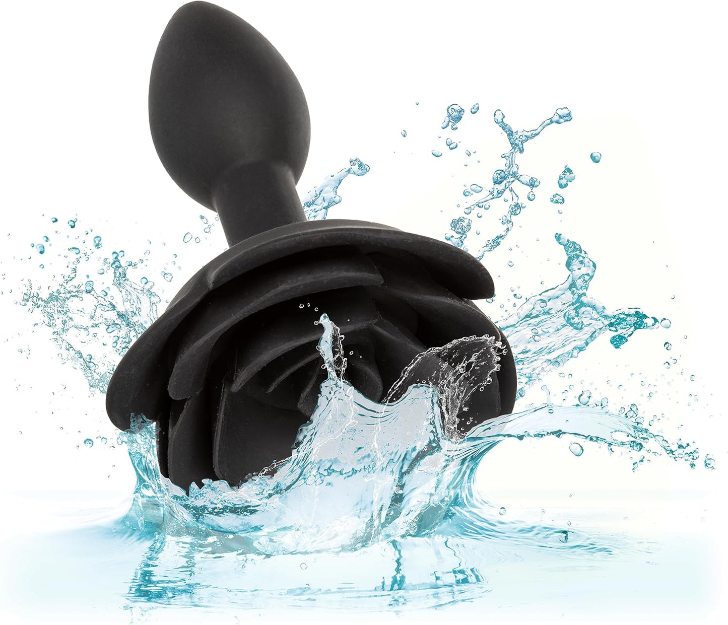 Forbidden Rose Small Silicone Anal Plug