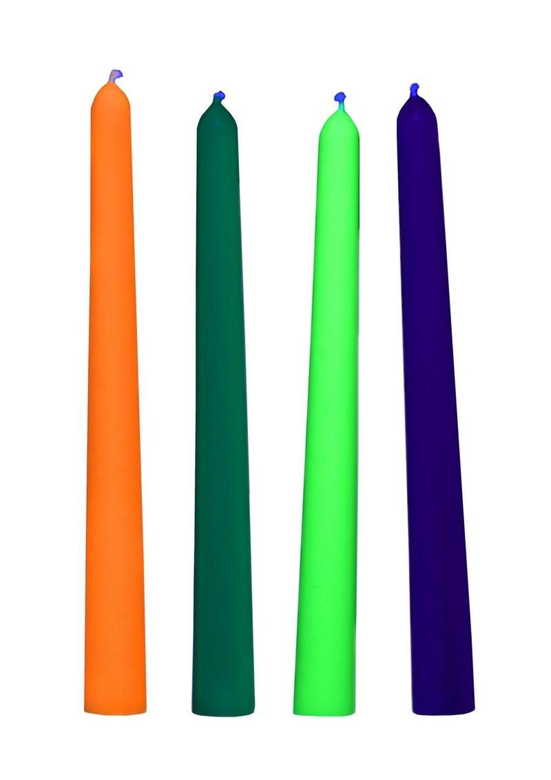 UV Glow Drip Candles