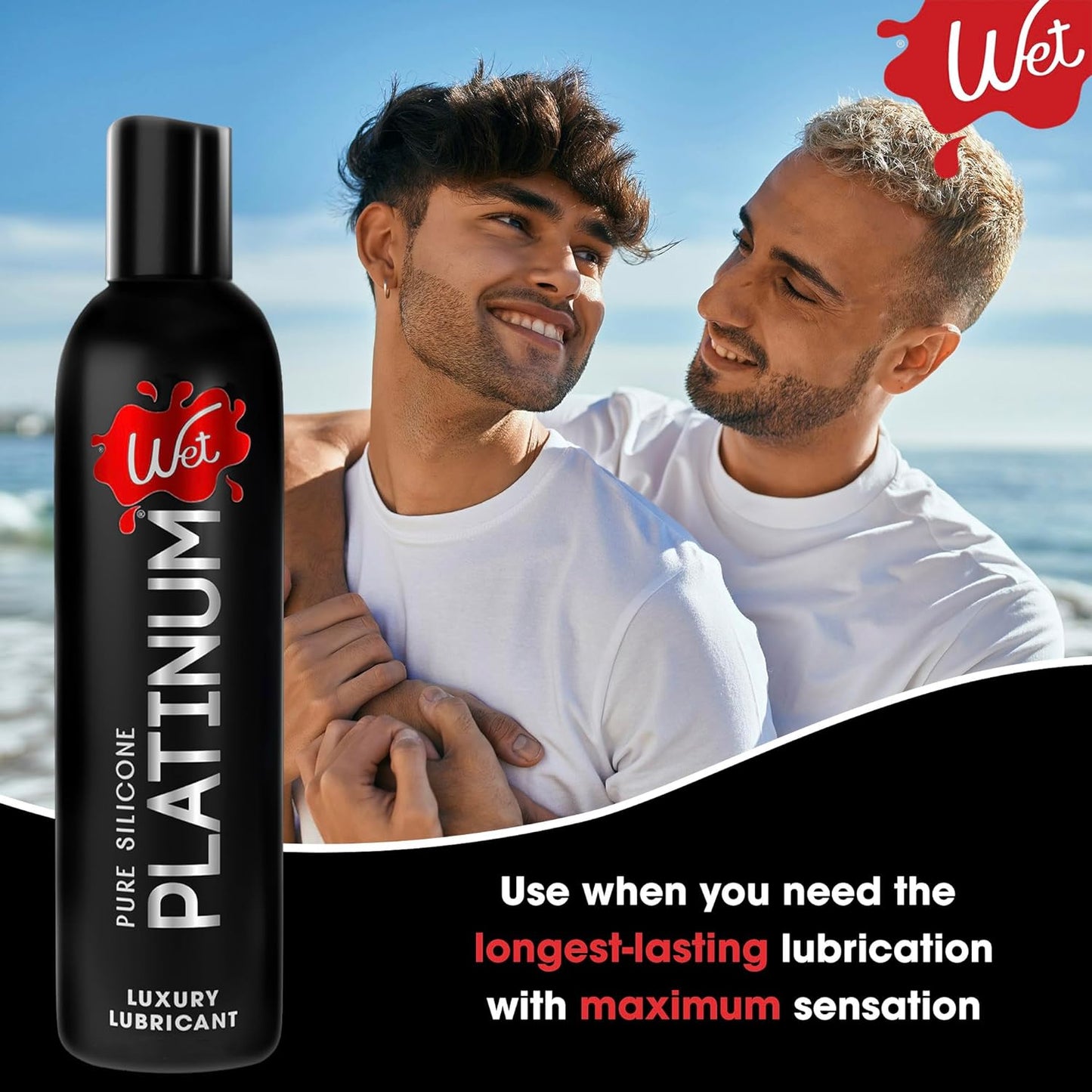 Wet Platinum Luxury Silicone Based Lubricant