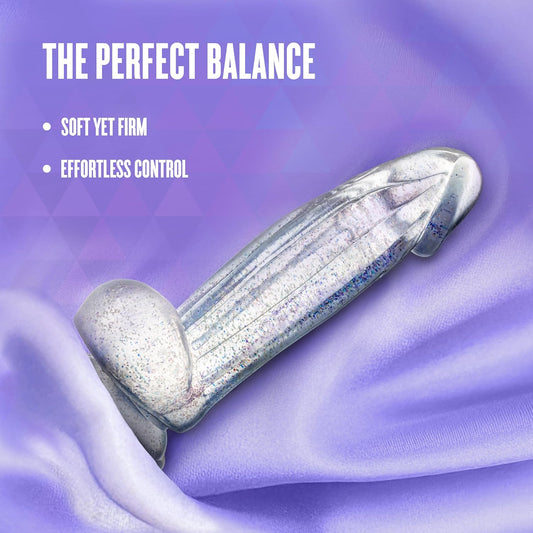 Naturally Yours Bling 7.5 Inch Realistic Glitter Dildo