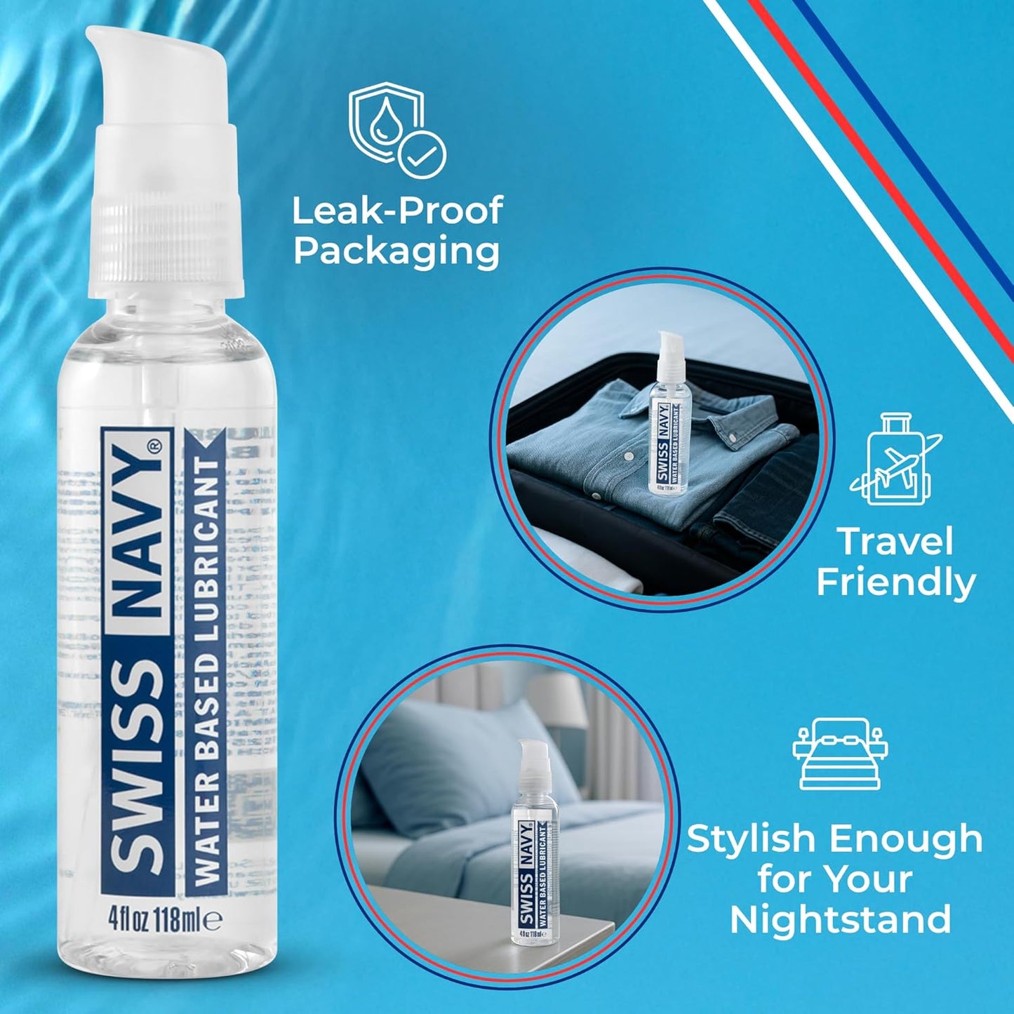 Swiss Navy Water Based Lubricant