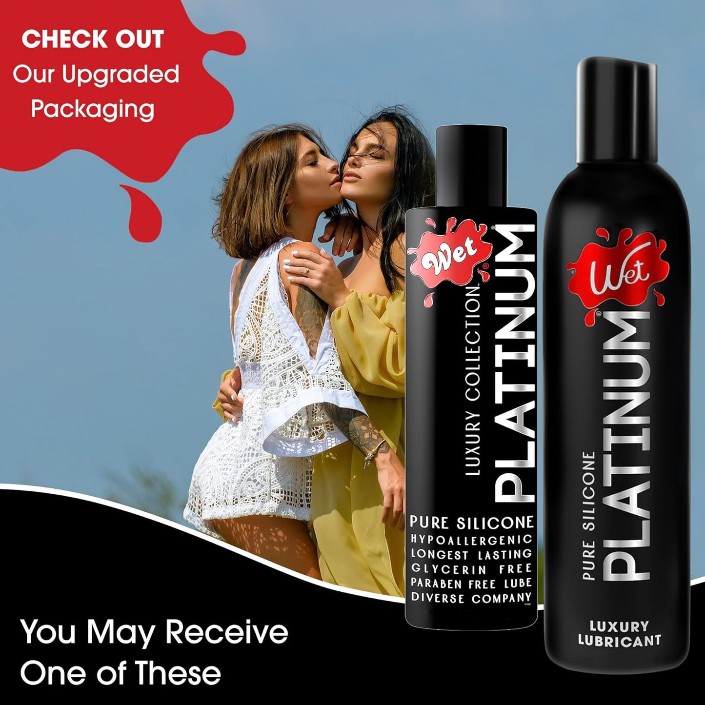 Wet Platinum Luxury Silicone Based Lubricant