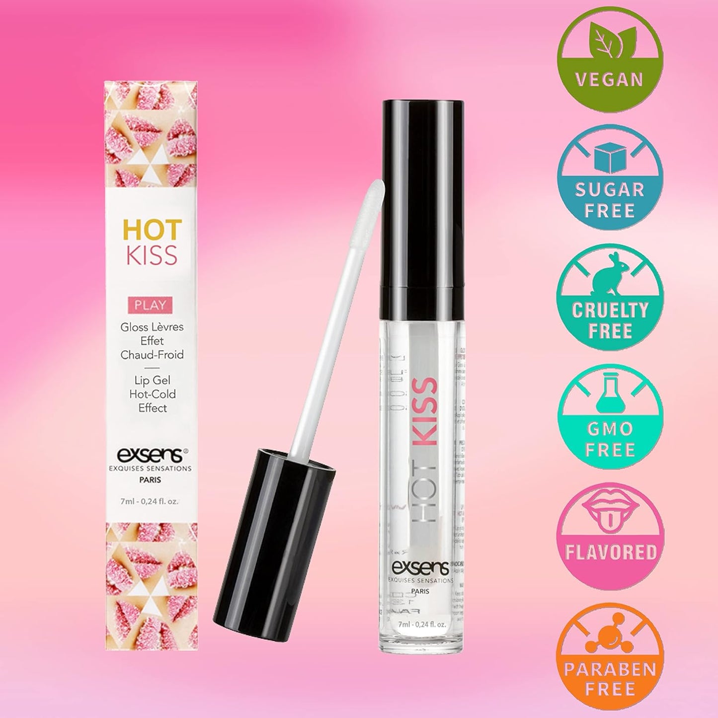 Exsens Hot Kiss Arousal Lip Gloss