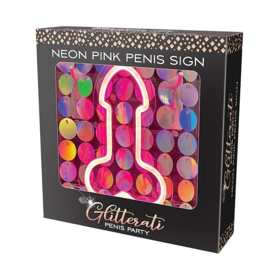 Neon Light Up Penis Sign