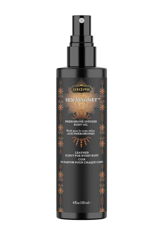 Sex Magnet Pheromone Body Oil Spray - Leather