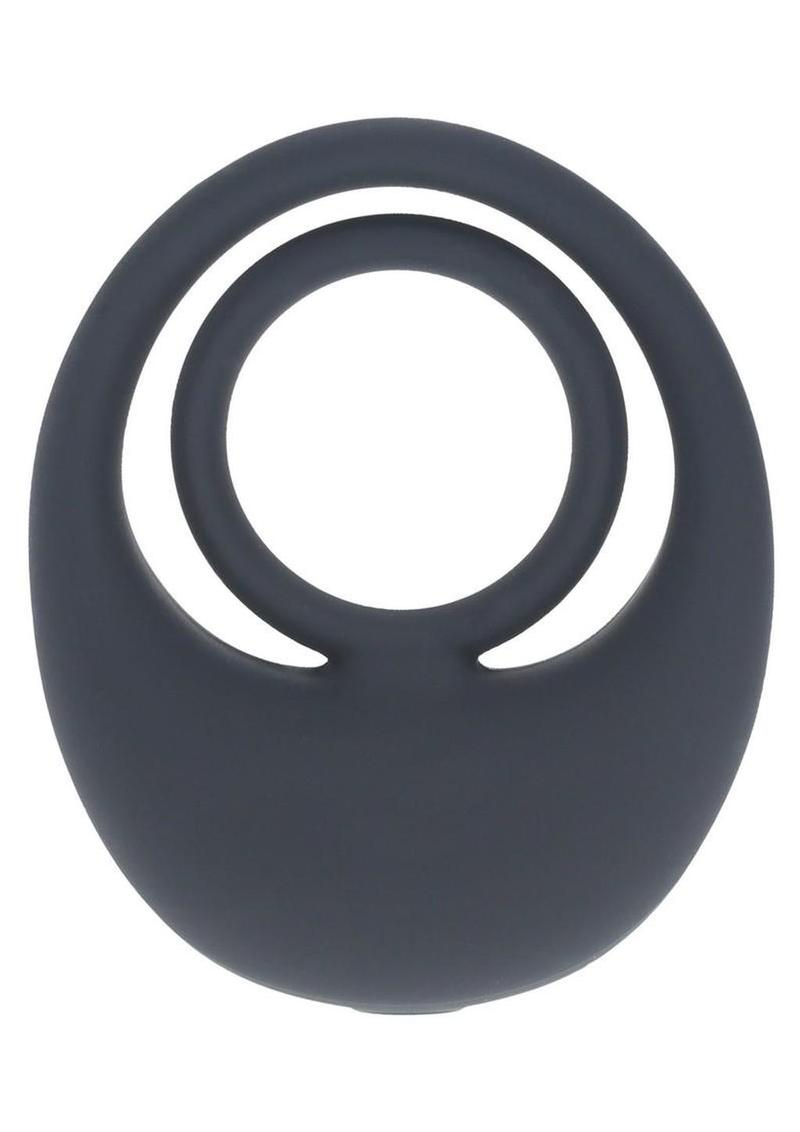 Levelz Vibrating Liquid Silicone Rechargeable Cock & Ball Ring