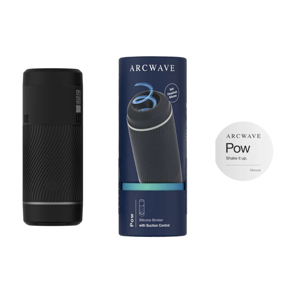 Arcwave POW Silicone Stroker with Suction Control
