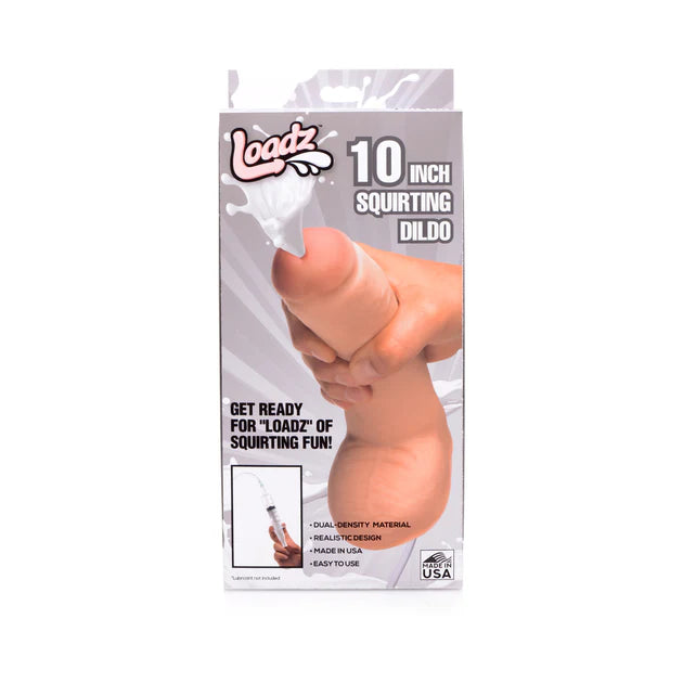 Loadz Dual Density Squirting Dildo