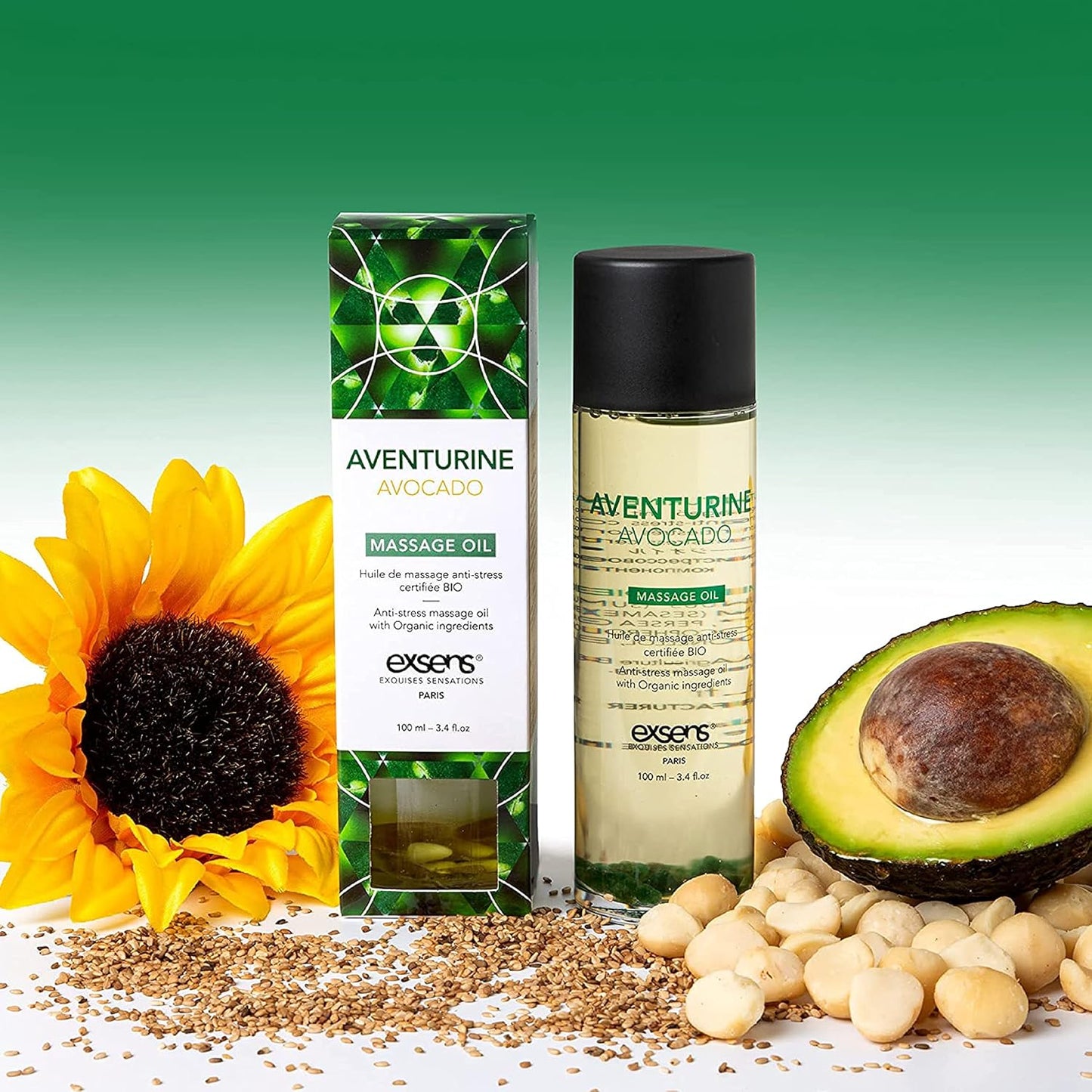 Organic Crystal Body & Massage Oil