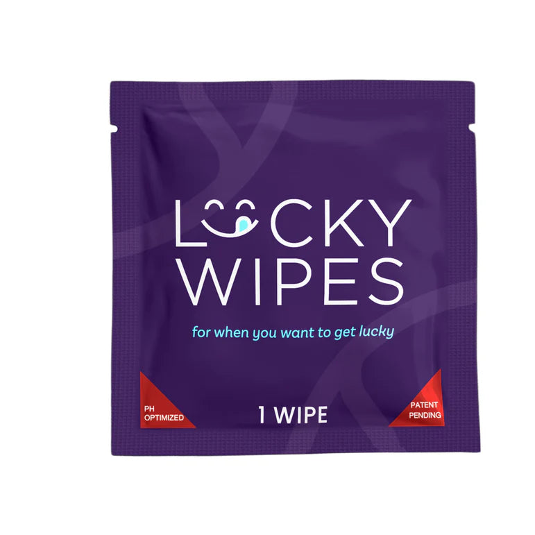Sweetums Lucky Flavored Wipes 10-Pack - For Men