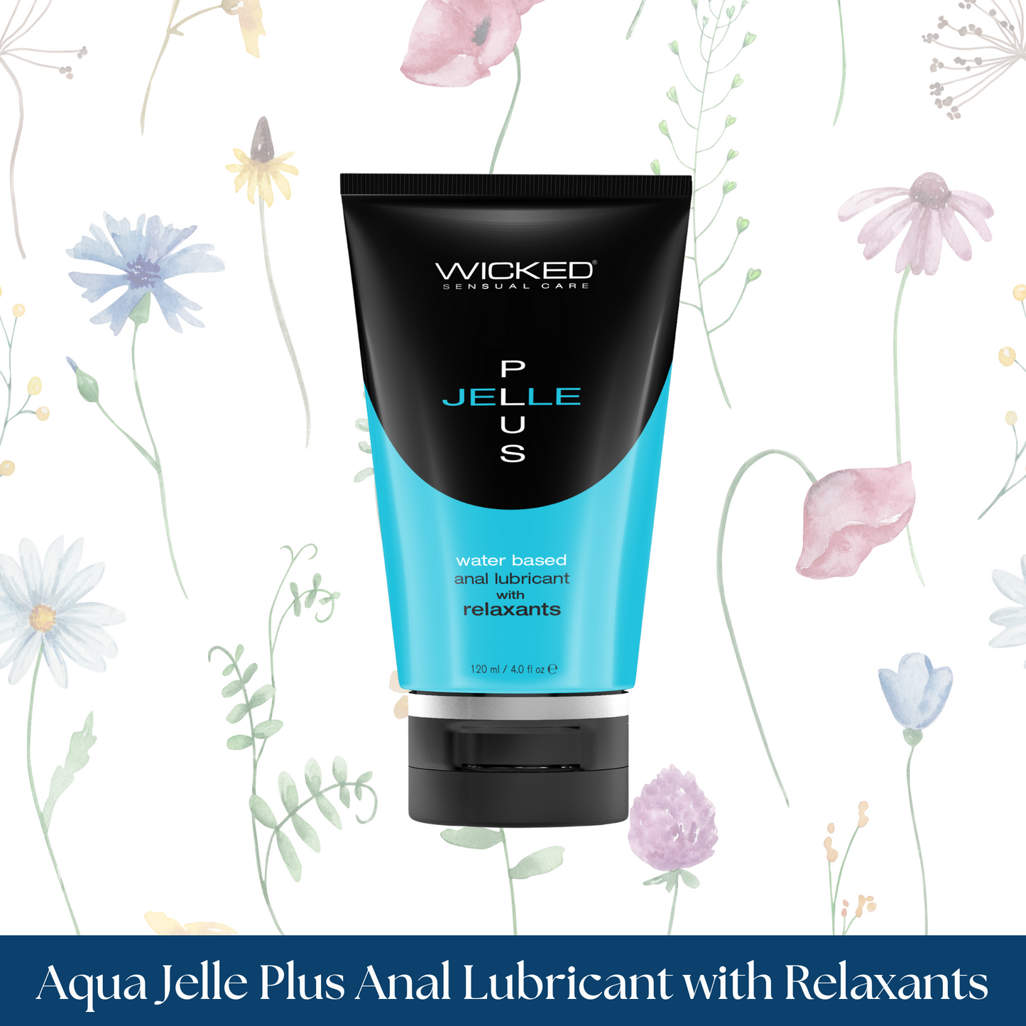 Aqua Jelle Plus Anal Lubricant with Relaxants